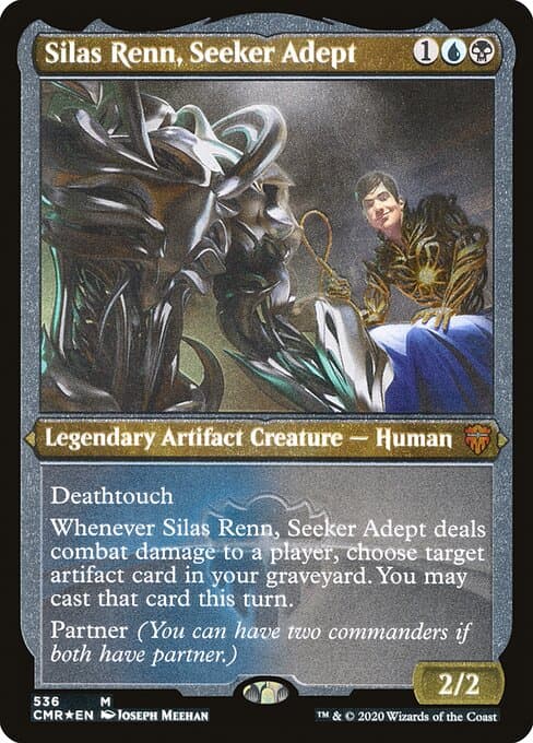 Silas Renn, Seeker Adept from Commander Legends (Mythic)