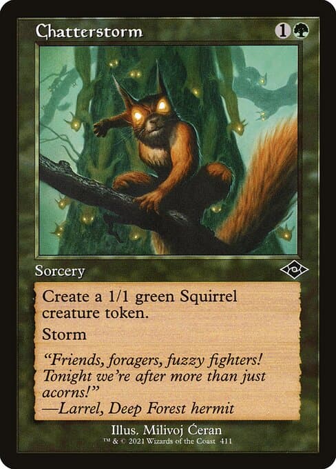 Chatterstorm from Modern Horizons 2 (Common)