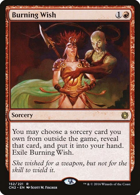 Burning Wish from Conspiracy: Take the Crown (Rare)