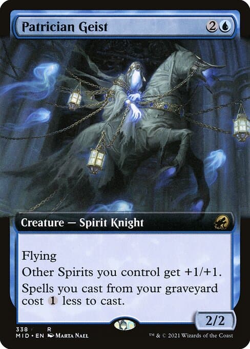 Patrician Geist from Innistrad: Midnight Hunt (Rare)