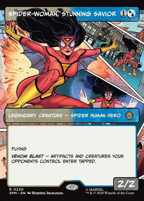 Spider-Woman, Stunning Savior from Marvel's Spider-Man (Rare)