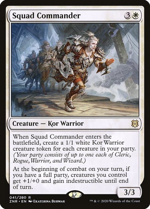 Squad Commander from Zendikar Rising (Rare)