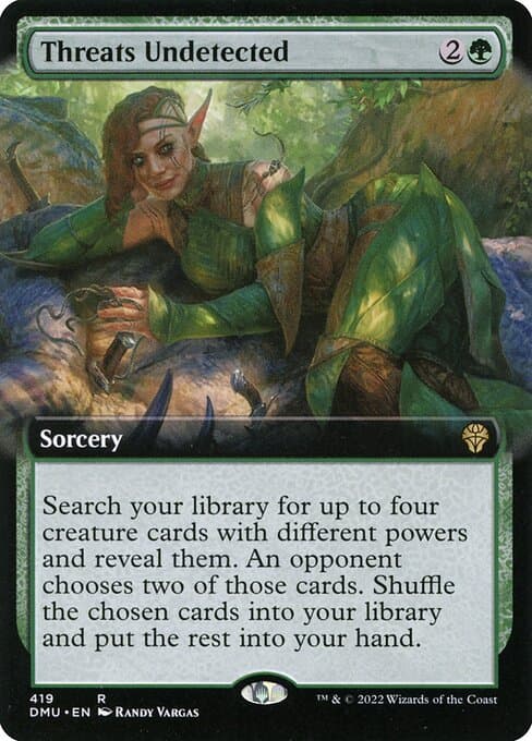 Threats Undetected from Dominaria United (Rare)