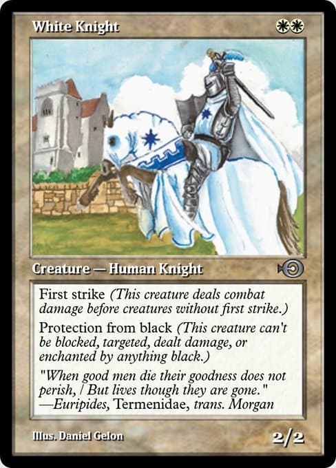 White Knight from Magic Online Promos (Uncommon)