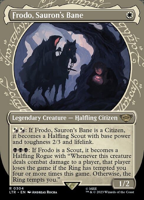 Frodo, Sauron's Bane from The Lord of the Rings: Tales of Middle-earth (Rare)