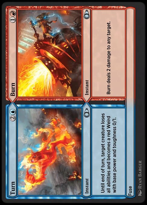 Turn // Burn #396 – Pioneer Masters Turn // Burn from Pioneer Masters (Uncommon)