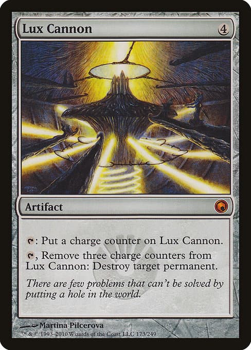 Lux Cannon from Scars of Mirrodin (Mythic)