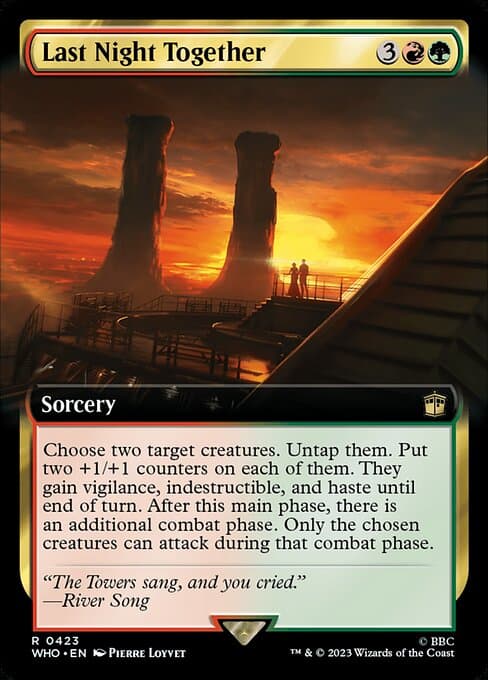 Last Night Together from Doctor Who (Rare)