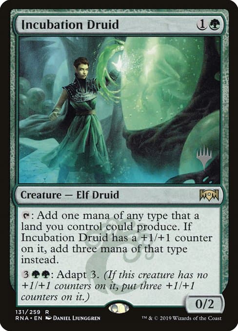 Incubation Druid from Ravnica Allegiance Promos (Rare)