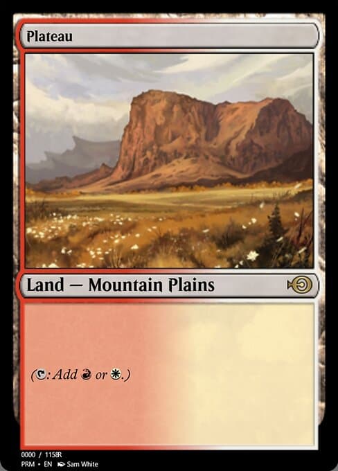 Plateau from Magic Online Promos (Rare)
