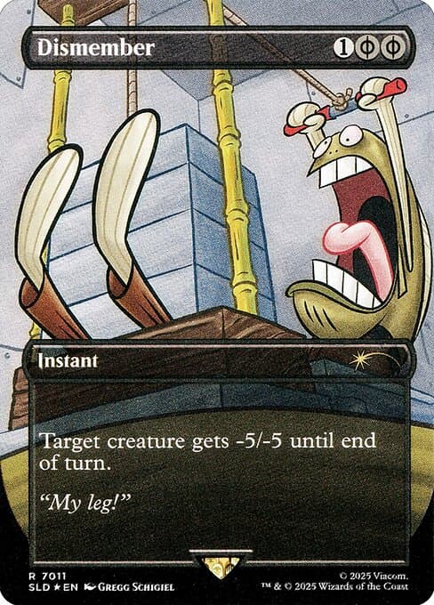 Dismember from Secret Lair Drop (Rare)