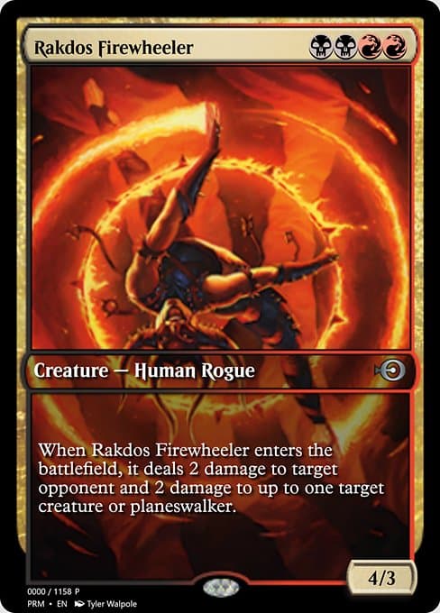 Rakdos Firewheeler from Magic Online Promos (Uncommon)