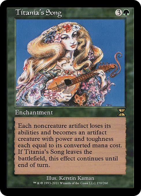 Titania's Song from Masters Edition IV (Rare)