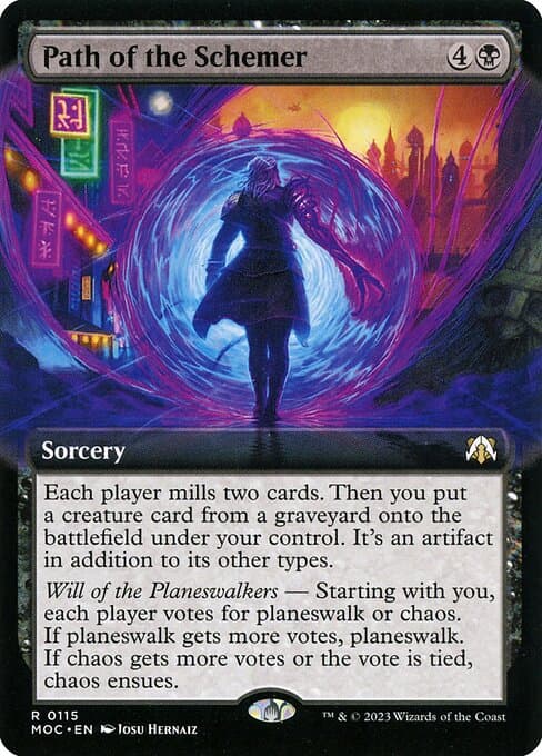 Path of the Schemer from March of the Machine Commander (Rare)
