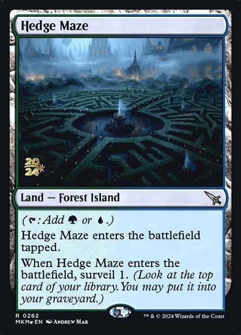 Hedge Maze from Murders at Karlov Manor Promos (Rare)