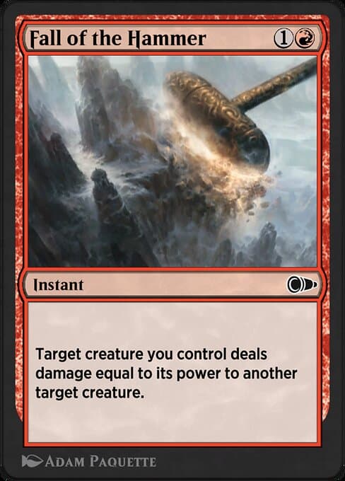 Fall of the Hammer from Pioneer Masters (Common)