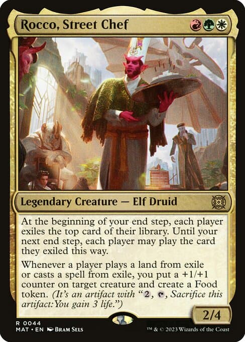 Rocco, Street Chef from March of the Machine: The Aftermath (Rare)