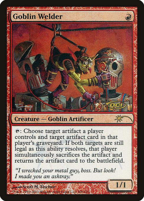 Goblin Welder from Judge Gift Cards 2011 (Rare)
