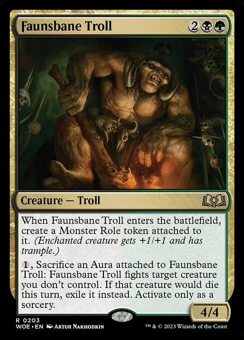Faunsbane Troll (Rare)