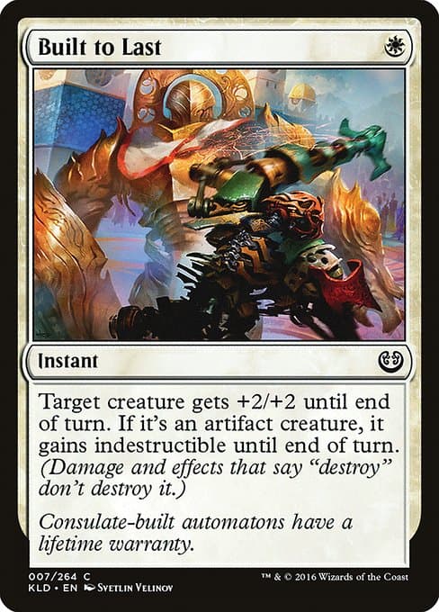 Built to Last from Kaladesh (Common)
