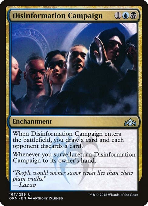 Disinformation Campaign from Guilds of Ravnica (Uncommon)