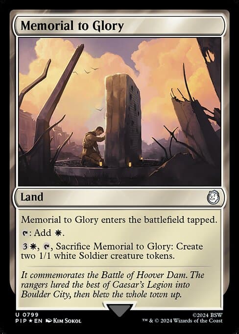 Memorial to Glory from Fallout (Uncommon)