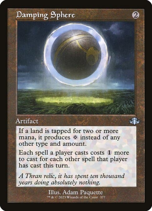 Damping Sphere from Dominaria Remastered (Uncommon)