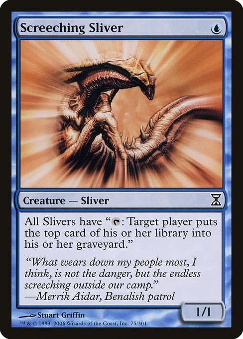 Screeching Sliver from Time Spiral (Common)