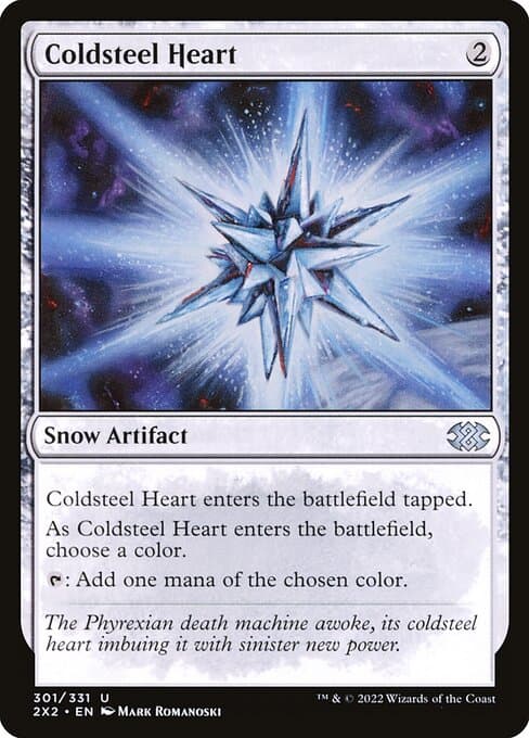 Coldsteel Heart from Double Masters 2022 (Uncommon)