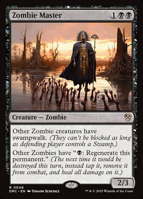 Zombie Master from Aetherdrift Commander (Rare)