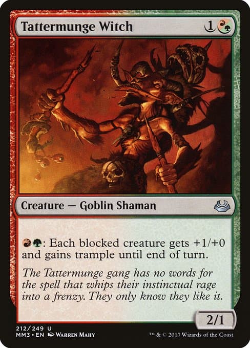 Tattermunge Witch from Modern Masters 2017 (Uncommon)