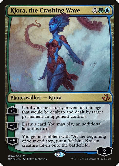 Kiora, the Crashing Wave (Mythic)