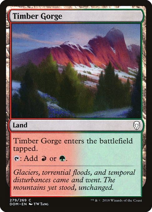 Timber Gorge from Dominaria (Common)