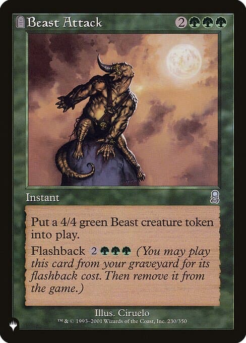 Beast Attack from The List (Uncommon)