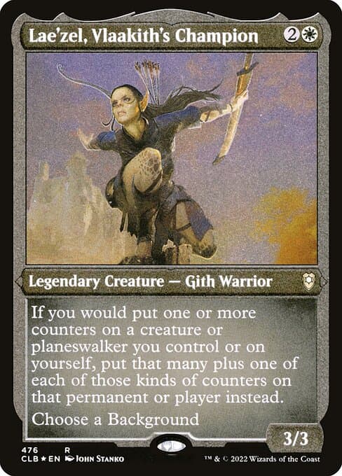 Lae'zel, Vlaakith's Champion from Commander Legends: Battle for Baldur's Gate (Rare)