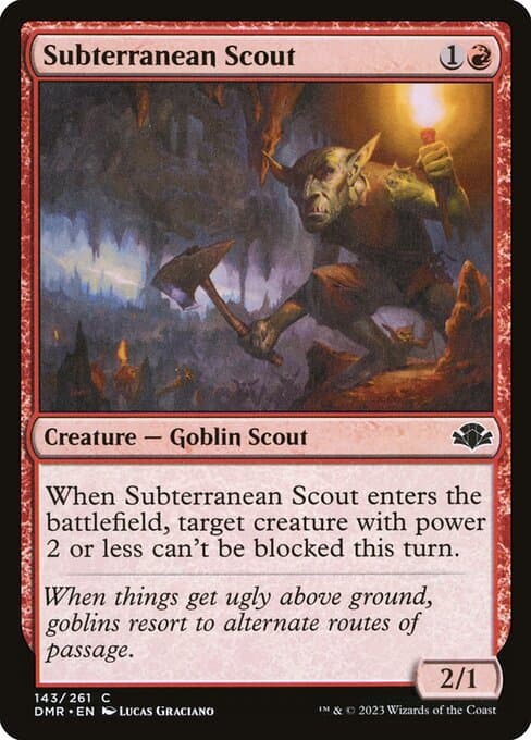 Subterranean Scout (Common)