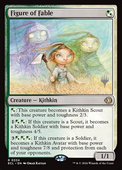 Figure of Fable from Lorwyn Eclipsed Promos (Rare)