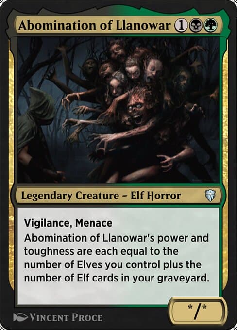 Abomination of Llanowar (Uncommon)