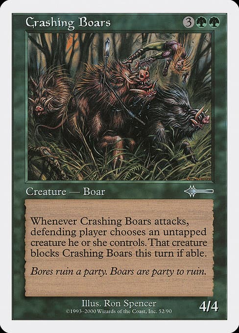 Crashing Boars (Uncommon)