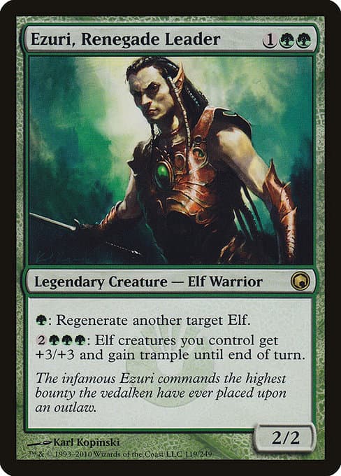 Ezuri, Renegade Leader from Scars of Mirrodin (Rare)