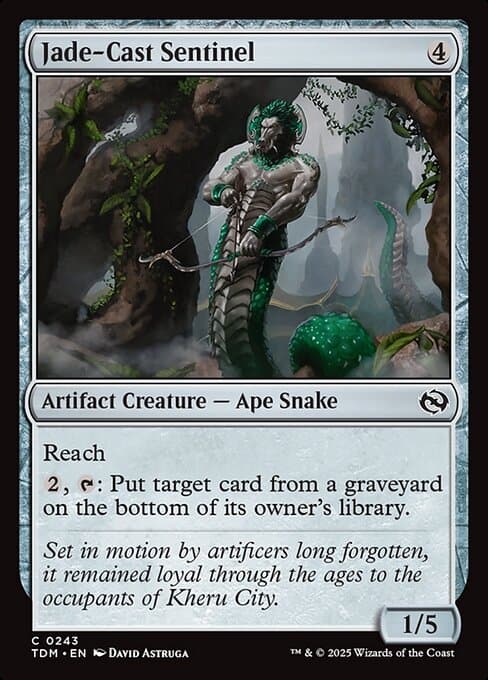 Jade-Cast Sentinel (Common)