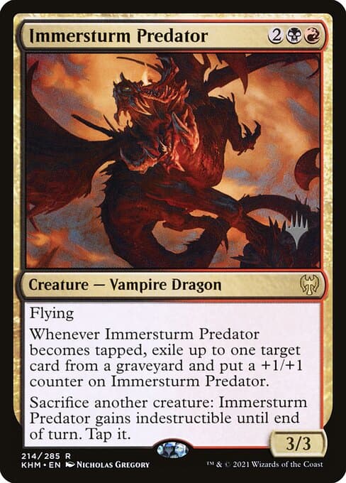 Immersturm Predator from Kaldheim Promos (Rare)
