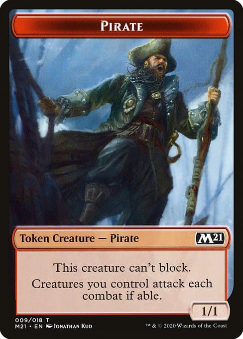 Pirate from Core Set 2021 Tokens (Common)