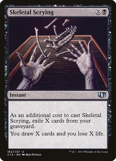 Skeletal Scrying from Commander 2014 (Uncommon)