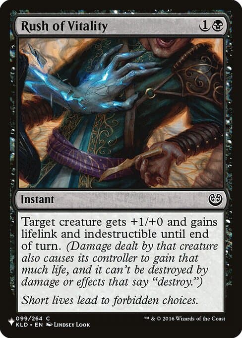 Rush of Vitality from The List (Common)