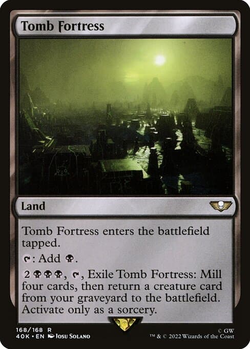 Tomb Fortress from Warhammer 40,000 Commander (Rare)