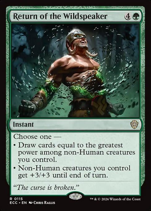 Return of the Wildspeaker (Rare)