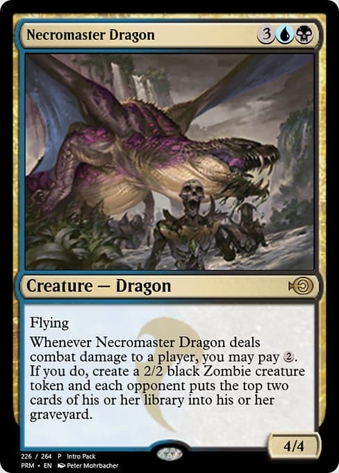 Necromaster Dragon from Magic Online Promos (Rare)