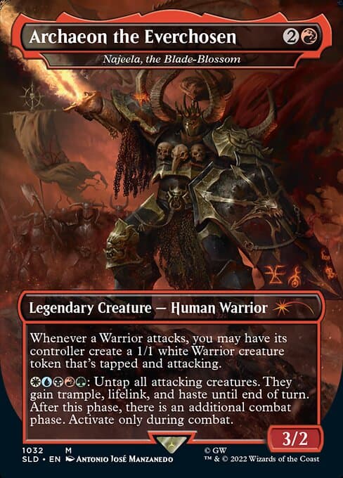 Najeela, the Blade-Blossom from Secret Lair Drop (Mythic)