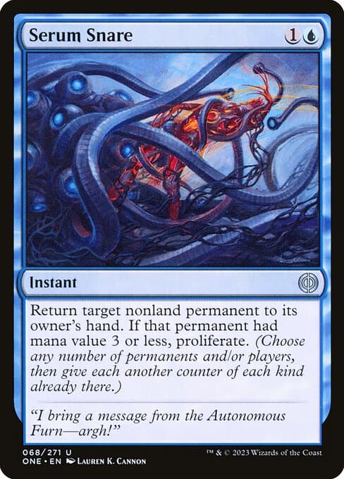 Serum Snare from Phyrexia: All Will Be One (Uncommon)